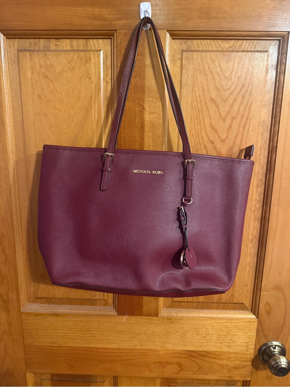 Michael Kors Women's Burgundy Purse